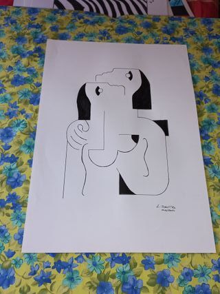 Pintura Moderna Contemporânea - Esboço (A3)