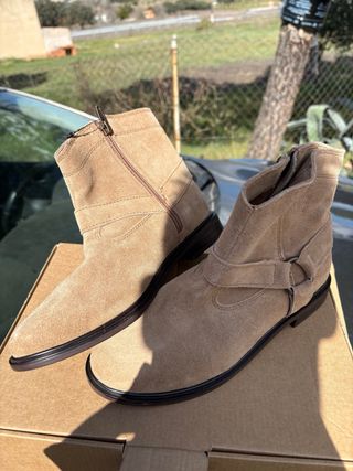 Botines marrón mujer 
