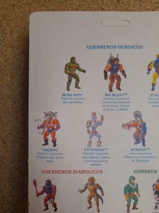 MOTU He-Man Promocional Vintage