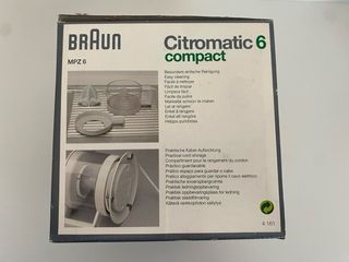 Exprimidor eléctrico Braun nuevo 