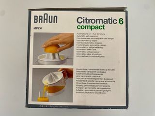 Exprimidor eléctrico Braun nuevo 