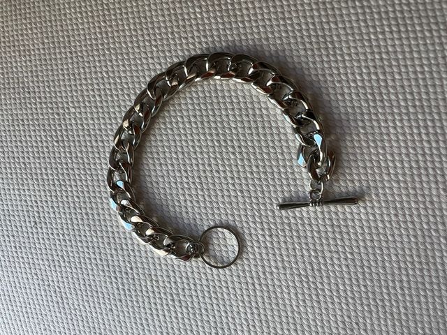 Braccialetto catena acciaio