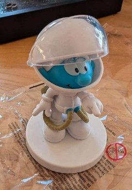 5 FIGURAS PITUFOS ORIGINALES PEYO