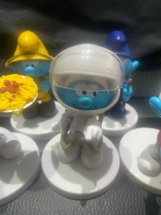 5 FIGURAS PITUFOS ORIGINALES PEYO