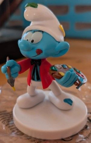 5 FIGURAS PITUFOS ORIGINALES PEYO