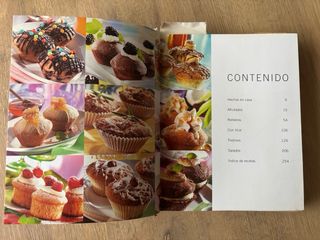 Lote Libros de recetas Muffins  Wok