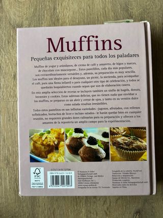 Lote Libros de recetas Muffins  Wok