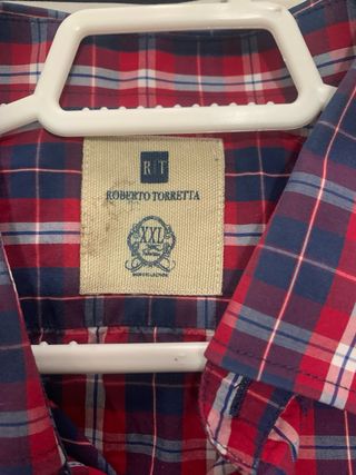 Camisa de cuadros Hombre Roberto Torretta XXL