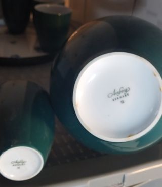 Juego tetera y vasos