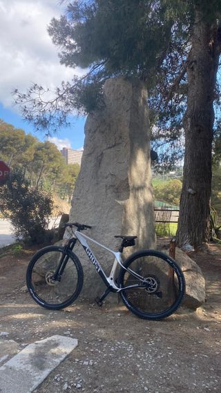 Bicicleta de carbono talla S