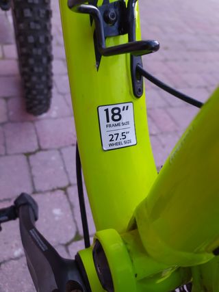 Bicicleta Stevens Jura XC doble MTB talla M 27,5"