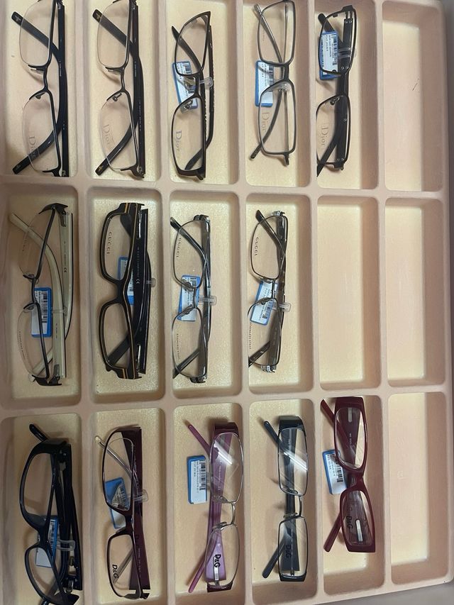 Monturas Gucci Dior y Dolce  Gabana