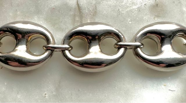 Bracciale Calabrote/chicco di caffè in argento 925