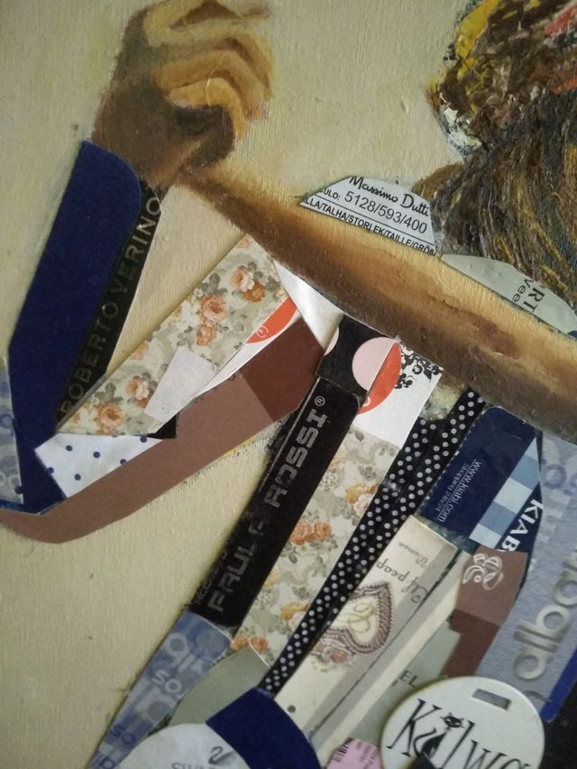 Cuadro grande pareja de baile.