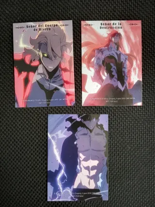 Tarjetas de Solo Leveling