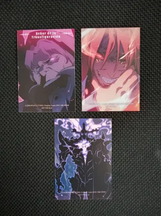 Tarjetas de Solo Leveling