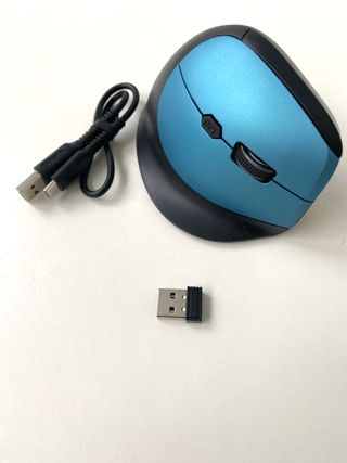 Raton vertical inalambrico recargable usbc