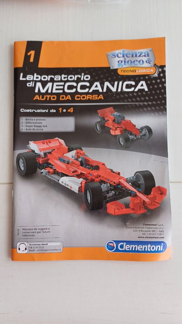 Costruzione Auto da Corsa - Clementoni