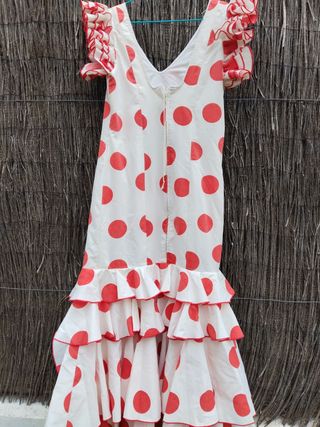Vestido de flamenca talla S