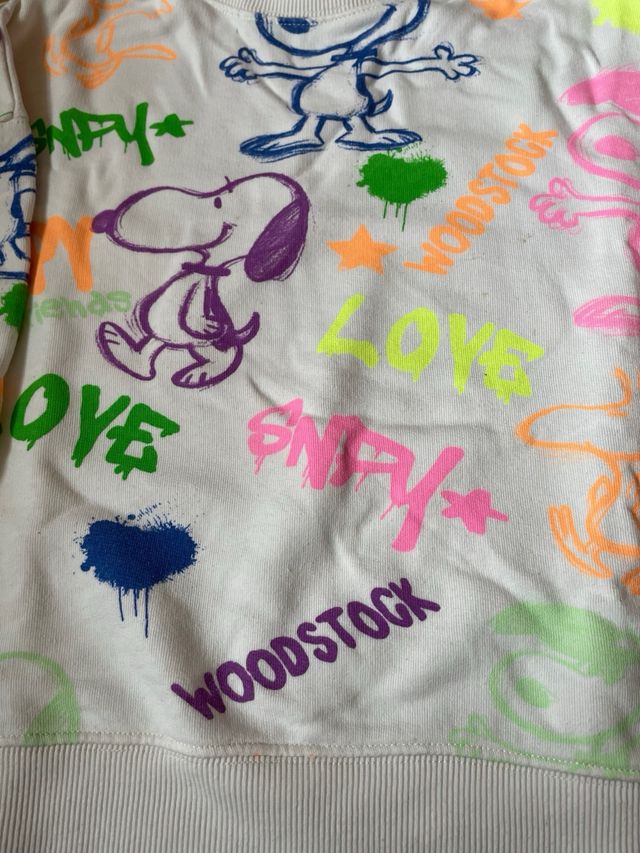 Sudadera Zara Snoopy