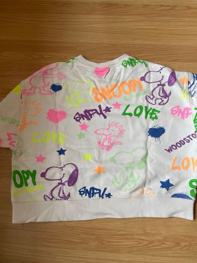 Sudadera Zara Snoopy