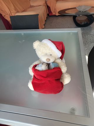 Peluche osettino babbo natale