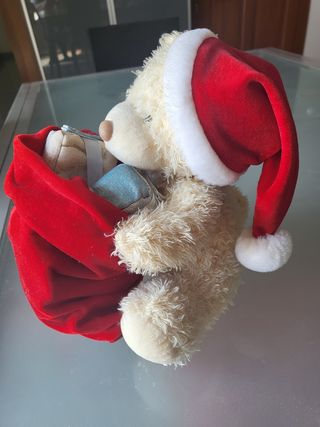 Peluche osettino babbo natale