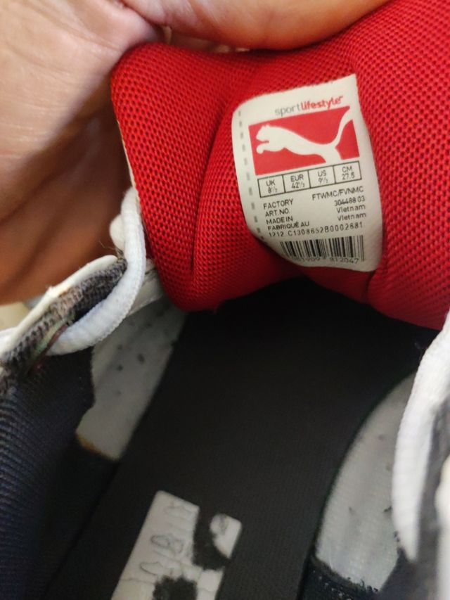 Puma Fast Cat TG 42.5 biancha