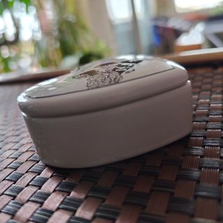 Cajita porcelana vintage Pereiras Portug