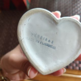 Cajita porcelana vintage Pereiras Portug