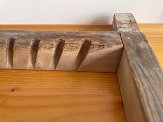 Antiguo platero madera