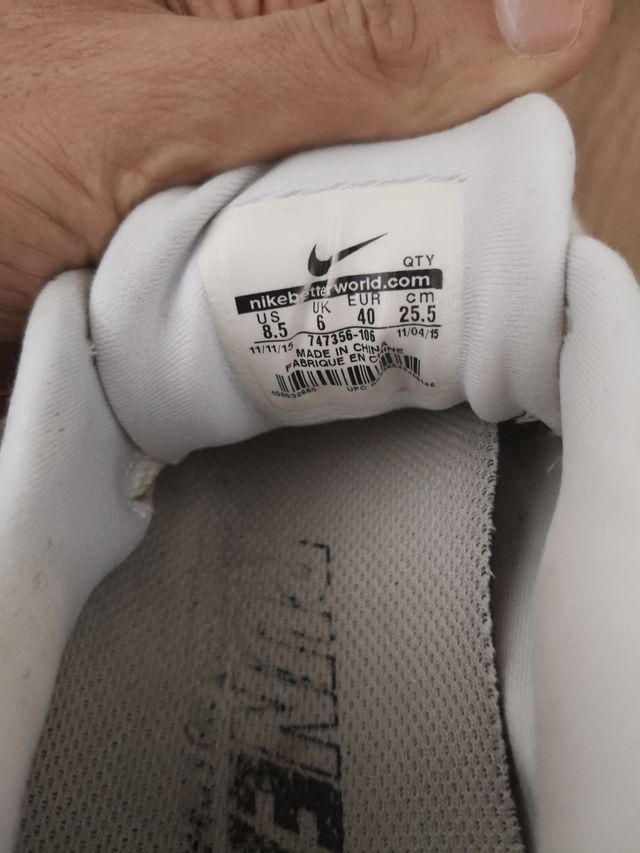 Nike mujer talla 40 running