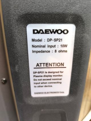 Tv televisor Daewoo 42" dolby surround sony