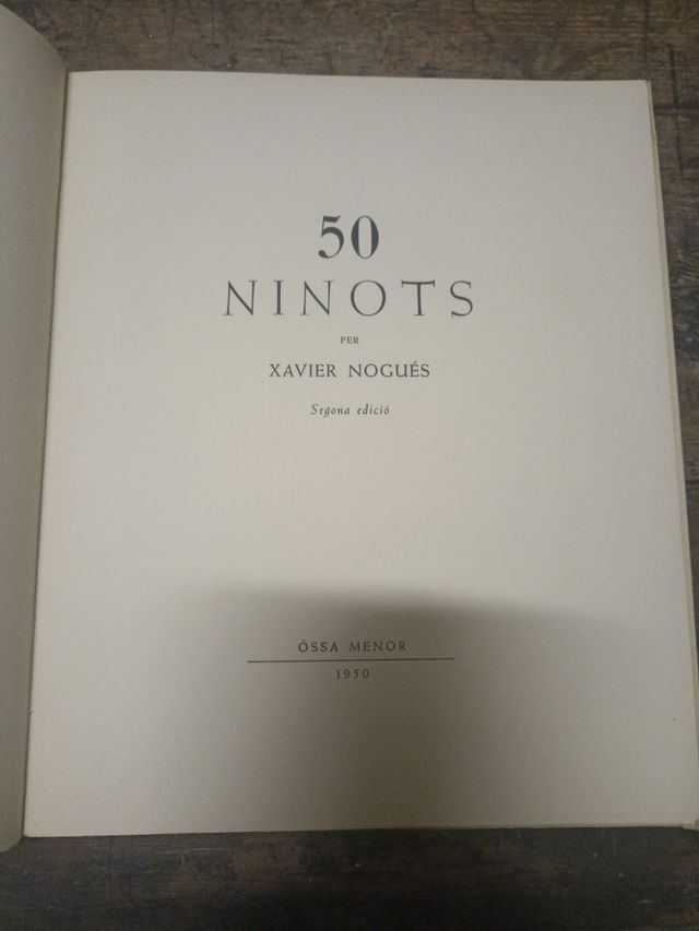 50 ninots per Xavier Nogués