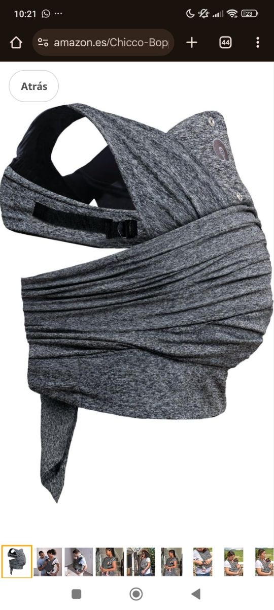 Mochila porta bebe Chicco ComfyFit