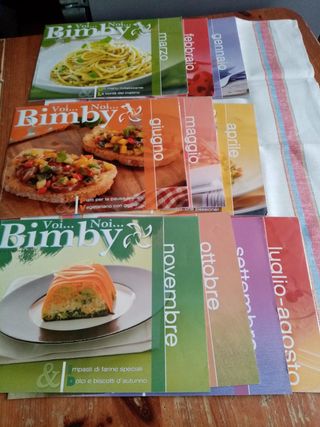 Riviste giornali Bimby 11 numeri