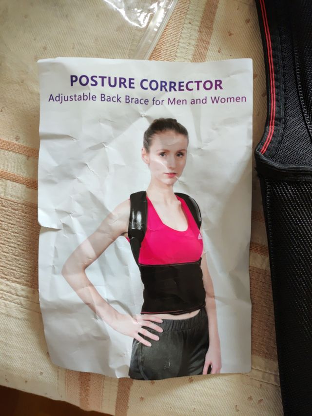 Faja corrector postura unisex
