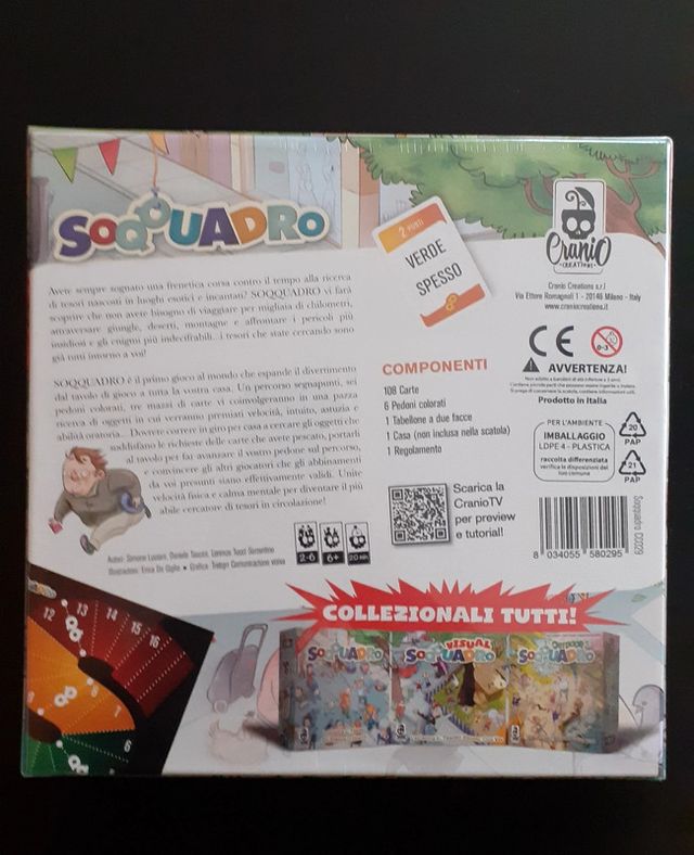 Gioco in Scatola Soqquadro - Cranio Creations