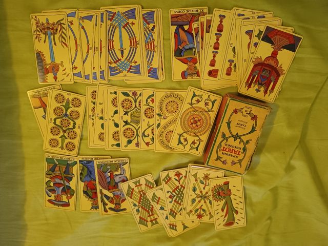 Tarot spagnolo, Rappel, Sibilla Lenormand, Marsiglia