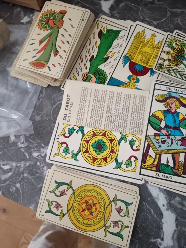 Tarot spagnolo, Rappel, Sibilla Lenormand, Marsiglia