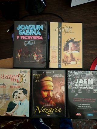 Lote 5 DVDs variados