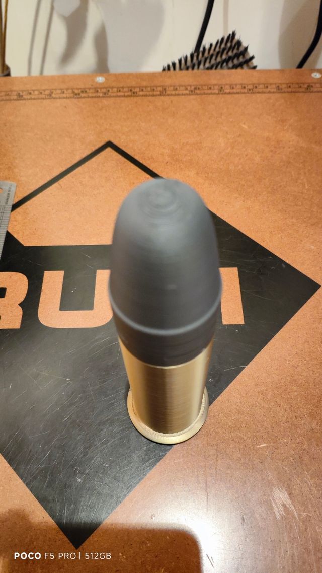 Figura decorativa 16 cm bala 22 lr 