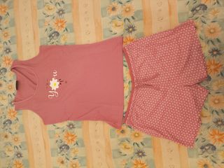 Pijama de verano rosa