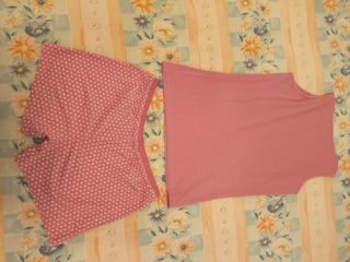 Pijama de verano rosa
