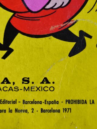 COMIC COLECCIÓN OLÉ ANACLETO AGENTE SECRETO 1971