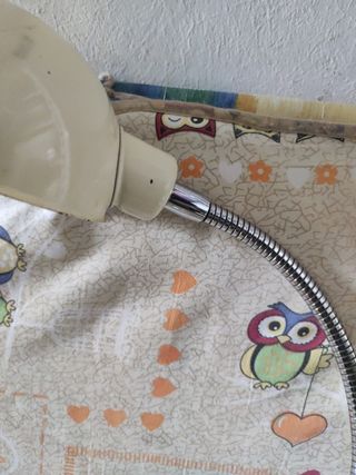 Lampada industriale tavolo vintage 1960