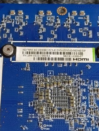 Tarjeta Gráfica Sapphire HD7850 2gb