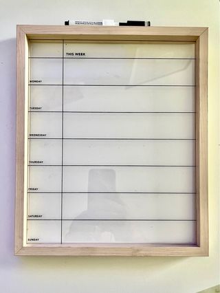 Lavagna tableau transparent board orga