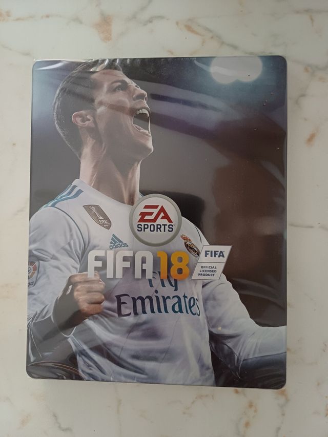 Steel box Fifa 18 Ps4 Cristiano Ronaldo