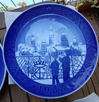 Piatti di Natale Royal Copenhagen 